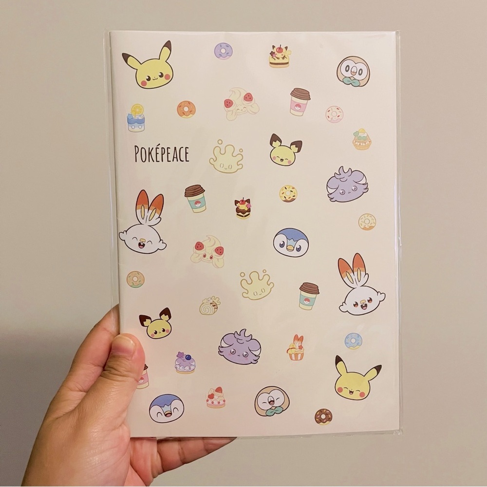 🌹 Japan Exclusive Pokemon A5 Notebook